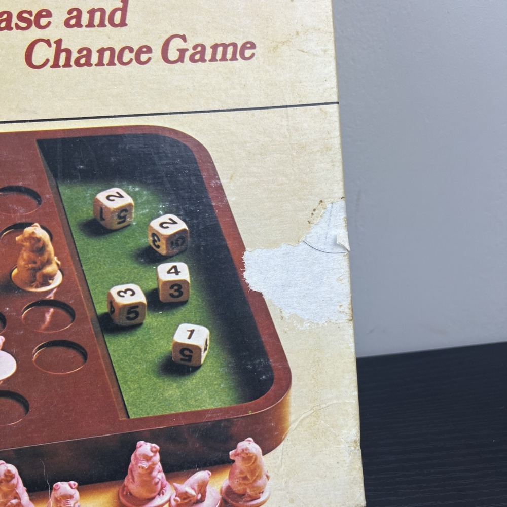 Vintage 1981 Hog Tied The Chase & Chance Board Game Selchow & Righter Complete - Picture 7 of 8